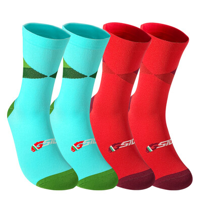 4 perechi de șosete de ciclism pentru echipă. șosete de sport profesionale pentru bicicletă. șosete de alergare de înaltă calitate, șosete de baschet, multe culori