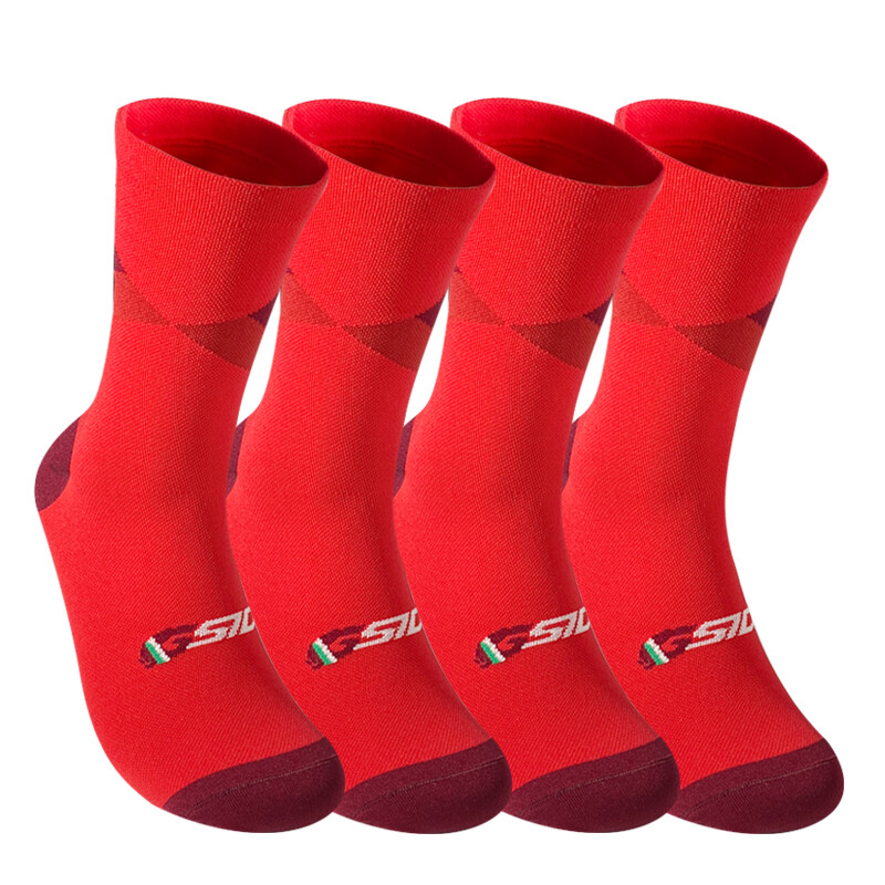 4 perechi de șosete de ciclism pentru echipă. șosete de sport profesionale pentru bicicletă. șosete de alergare de înaltă calitate, șosete de baschet, multe culori