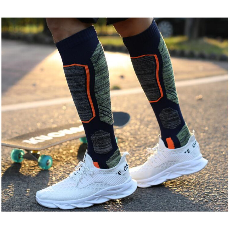 Skijaške čarape Zimske Muške Ženske Snowboard zadebljane Duge čarape za sportove na otvorenom održavaju toplinu Biciklizam Trčanje Planinarenje Skijaške čarape