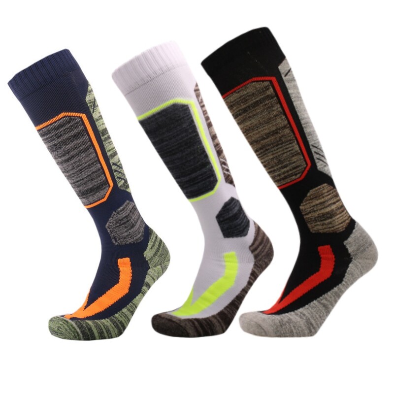 Skijaške čarape Zimske Muške Ženske Snowboard zadebljane Duge čarape za sportove na otvorenom održavaju toplinu Biciklizam Trčanje Planinarenje Skijaške čarape