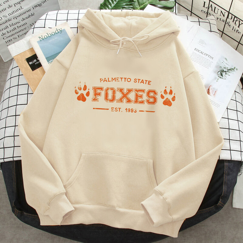 Sve za igre Palmetto State Foxes majice s kapuljačom ženske gotike 2023. u korejskom stilu Pulover hoodies žene Kawaii pulover