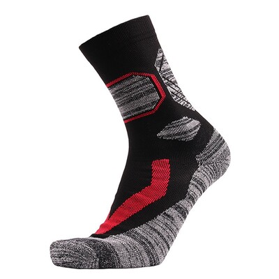Șosete termice de iarnă pentru schi pentru bărbați, bumbac, spandex, sport, snowboard, alergare, drumeții, șosete purtabile, calcetines de ciclismo