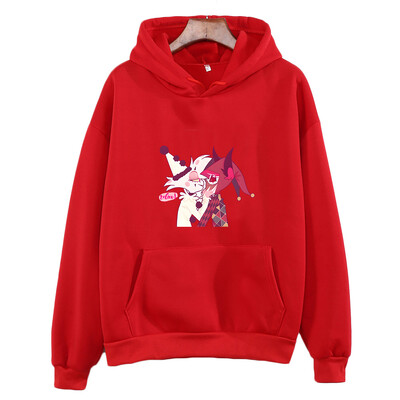 Hanorac cu glugă cu glugă cu imprimeu de desene animate înger praf de anime japonez drăguț cu buzunar Harajuku Kawaii îmbrăcăminte Moletom fleece