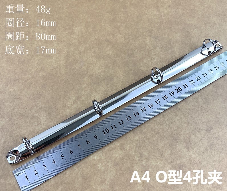  feronerie accesorii birou clemă poroasă de legătură din metal orificiu din metal clemă de mână