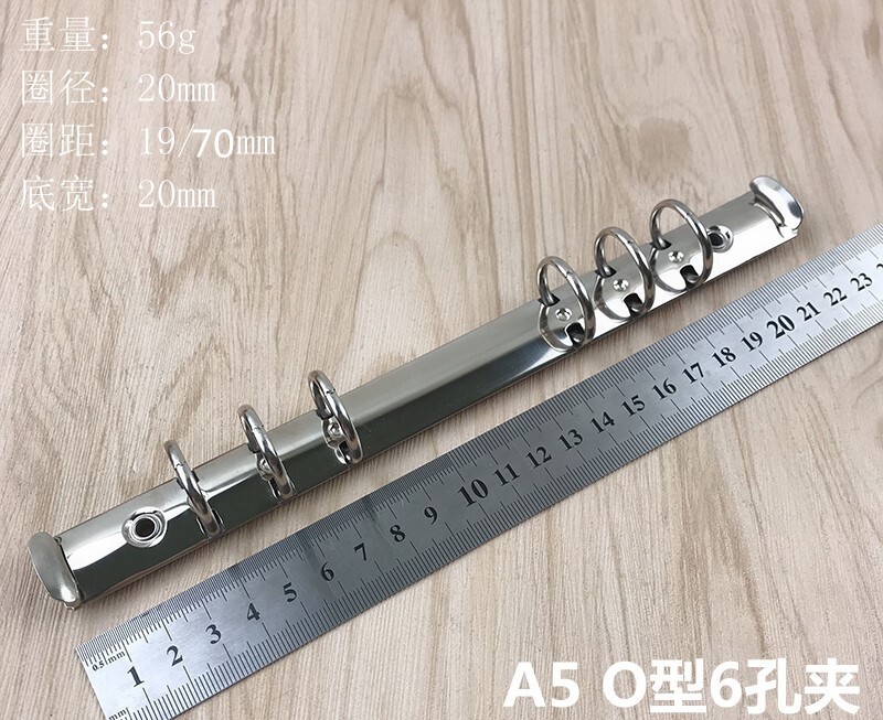  feronerie accesorii birou clemă poroasă de legătură din metal orificiu din metal clemă de mână