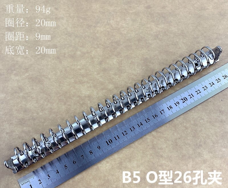  feronerie accesorii birou clemă poroasă de legătură din metal orificiu din metal clemă de mână