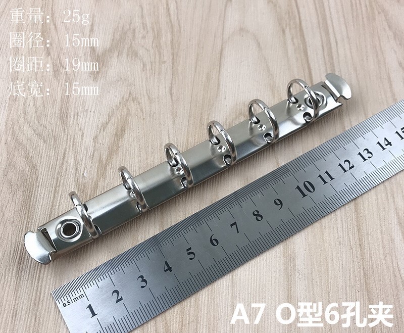  feronerie accesorii birou clemă poroasă de legătură din metal orificiu din metal clemă de mână