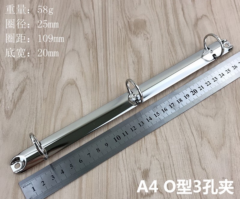  feronerie accesorii birou clemă poroasă de legătură din metal orificiu din metal clemă de mână