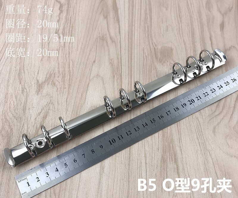  feronerie accesorii birou clemă poroasă de legătură din metal orificiu din metal clemă de mână