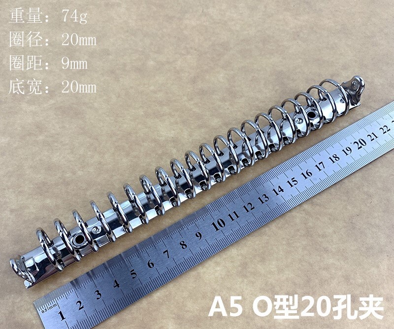  feronerie accesorii birou clemă poroasă de legătură din metal orificiu din metal clemă de mână