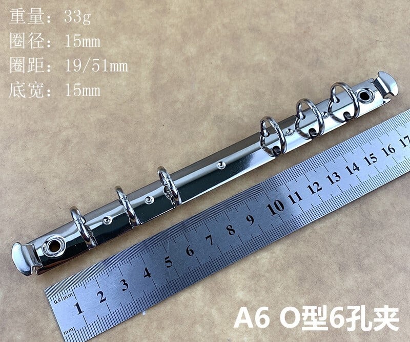  feronerie accesorii birou clemă poroasă de legătură din metal orificiu din metal clemă de mână