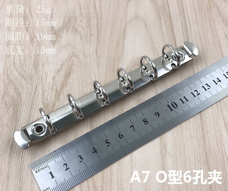  feronerie accesorii birou clemă poroasă de legătură din metal orificiu din metal clemă de mână