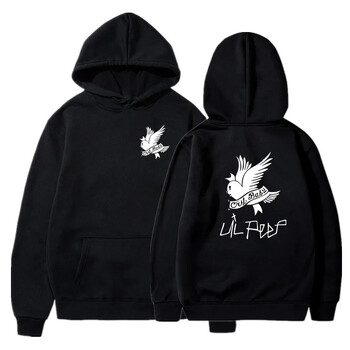 Dove Graphic Hoodies Γυναικείες φούτερ με κουκούλα από φλις φλις Lil Love Fashion Hoodies Γυναικεία φθινοπωρινά φούτερ Cry Baby Hoddie