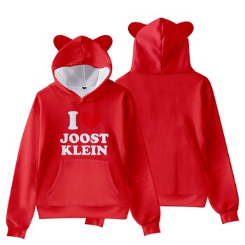 Joost Klein Cat Ear Hoodie Γυναικείο ανδρικό φούτερ Casual μακρυμάνικο πουλόβερ ρούχα