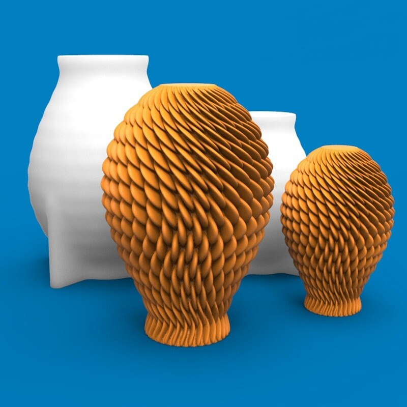 3D szövött gömb alakú gyertya szilikon forma Házi készítésű kézzel készített szappan vakolat műgyanta művészeti dekoráció barkácsolás csokoládé sütőeszközök otthoni ajándék