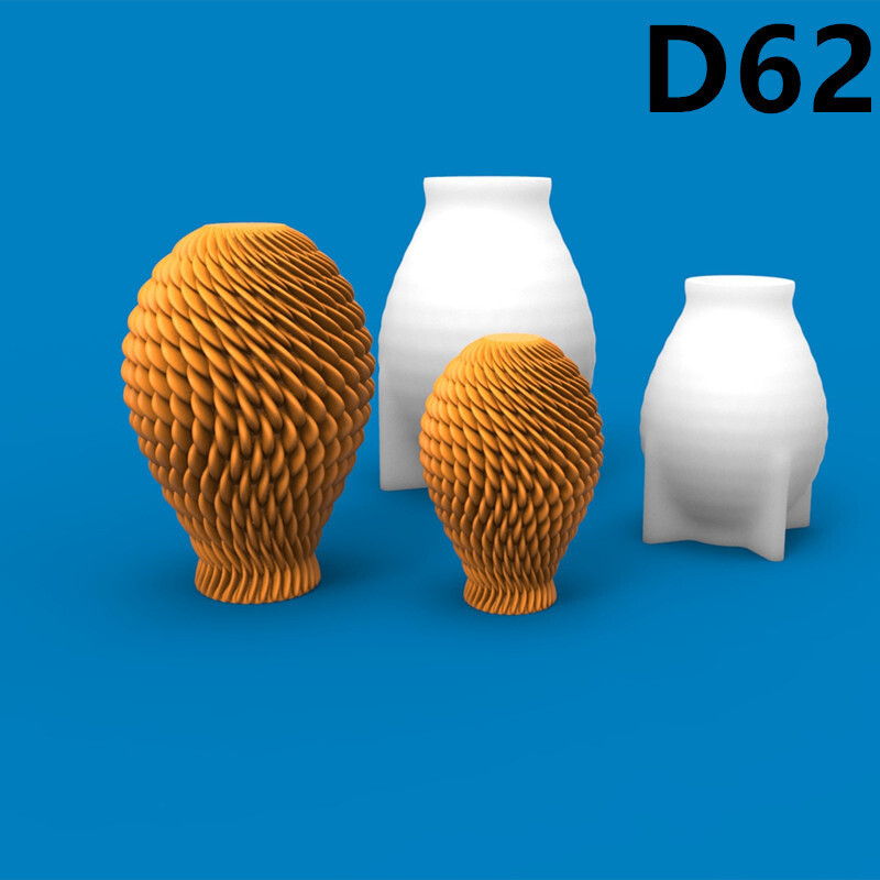 3D szövött gömb alakú gyertya szilikon forma Házi készítésű kézzel készített szappan vakolat műgyanta művészeti dekoráció barkácsolás csokoládé sütőeszközök otthoni ajándék