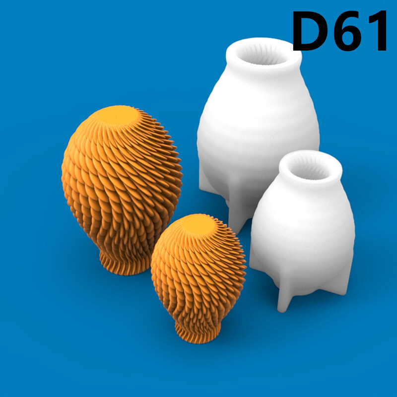 3D szövött gömb alakú gyertya szilikon forma Házi készítésű kézzel készített szappan vakolat műgyanta művészeti dekoráció barkácsolás csokoládé sütőeszközök otthoni ajándék