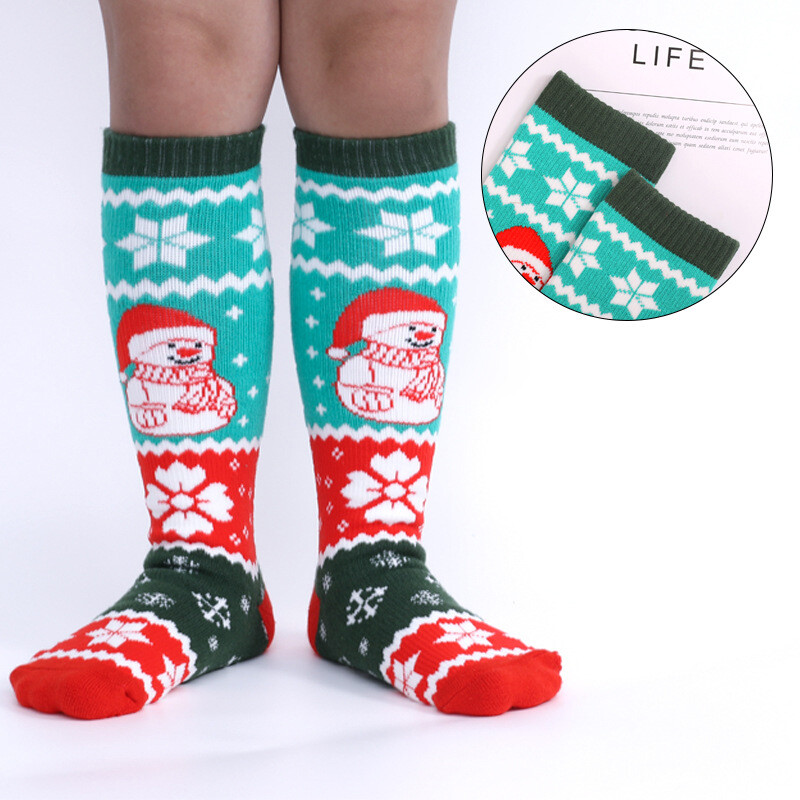 Téli gyermek sízokni Performance vastagított párnázott törölköző izzadságelnyelő meleg pamut hegymászó túrázás sízokni