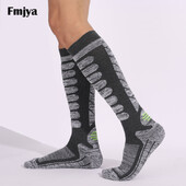 Lyžiarske ponožky Zimné teplé vysoké trubicové zahustené outdoorové športy kempovanie turistika rybolov cyklistika horolezectvo dlhé ponožky pre ženy mužov