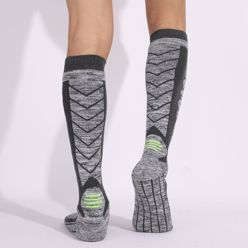 Lyžiarske ponožky Zimné teplé vysoké trubicové zahustené outdoorové športy kempovanie turistika rybolov cyklistika horolezectvo dlhé ponožky pre ženy mužov