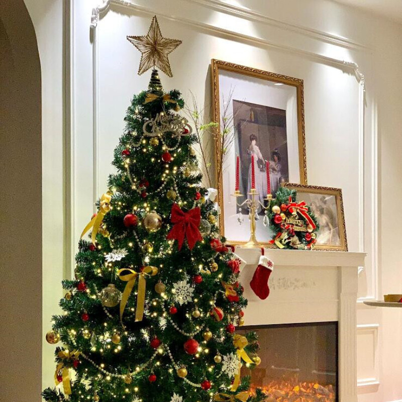 24/36gab. Kastē ievietota Ziemassvētku balle Ziemassvētku eglītes rotājuma kulons Jaungada mājas dekorēšana Navidad kulonu bumbu aksesuāri 2024