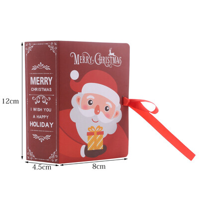 24 de bucăți 1-24 de Crăciun Calendar Advent Cutie Cadou Copii Crăciun Anul Nou Bomboane Biscuiți Cutie de hârtie de împachetat Cutie de cadou de Crăciun Decor acasă