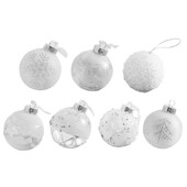 8cm Ornamente Mingi de Crăciun Pandantive Globul de Crăciun Decoratiuni Pom de Crăciun Pentru Petrecerea Crăciunului Sărbători Nunta