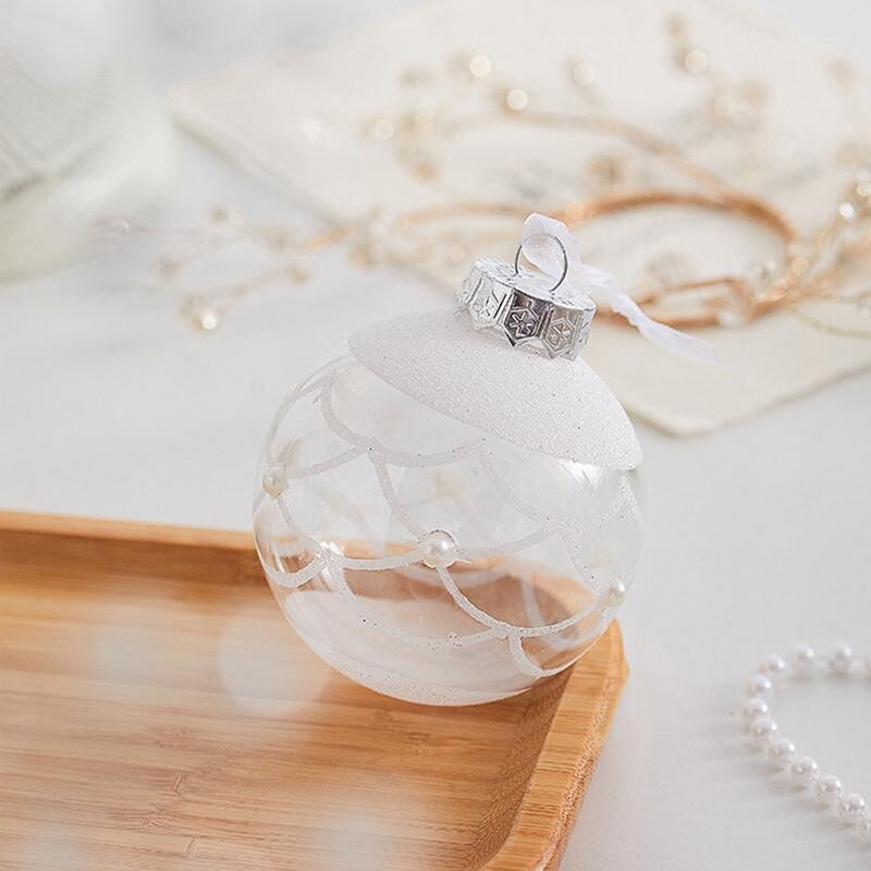 8cm Ornamente Mingi de Crăciun Pandantive Globul de Crăciun Decoratiuni Pom de Crăciun Pentru Petrecerea Crăciunului Sărbători Nunta