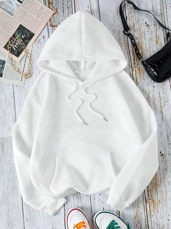 Μωβ Dream Butterfly Printed Hoodies Casual Γυναικείες φούτερ Άνετα πουλόβερ Fleece Crewnneck Φαρδιά γυναικεία μπλουζάκια