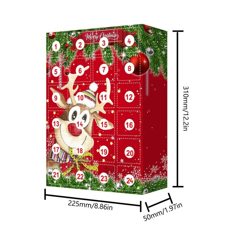 Ziemassvētku laika atskaites kalendārs meitenēm Ziemassvētku adventes kalendārs piekariņi Atslēgu piekariņi Rotaļlietas Ziemassvētku eglīšu rotājumi bērniem Dāvanas