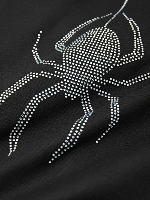 Păianjen întunecat foraj fierbinte Hanorac Pulover Hanorac Streetwear Vintage Loose Hip Hop Punk Kpop Dans Haine de iarnă cu mânecă lungă