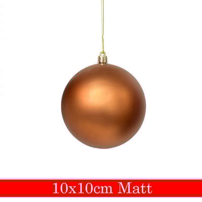 Železosivá bronzová vianočná guľa dekorácia 8/10/12/20cm vianočný stromček závesné gule záhrada interiérová vonkajšia bytová dekorácia