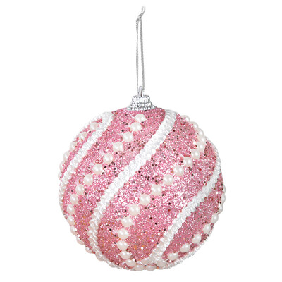 2/4 τεμ. Χριστουγεννιάτικες μπάλες 8 εκ. Glitter Χριστουγεννιάτικες μπάλες που κρέμονται από αφρό μπιχλιμπίδι Κρεμαστό στολίδια Χριστουγεννιάτικη διακόσμηση για το σπίτι 2023 Navidad