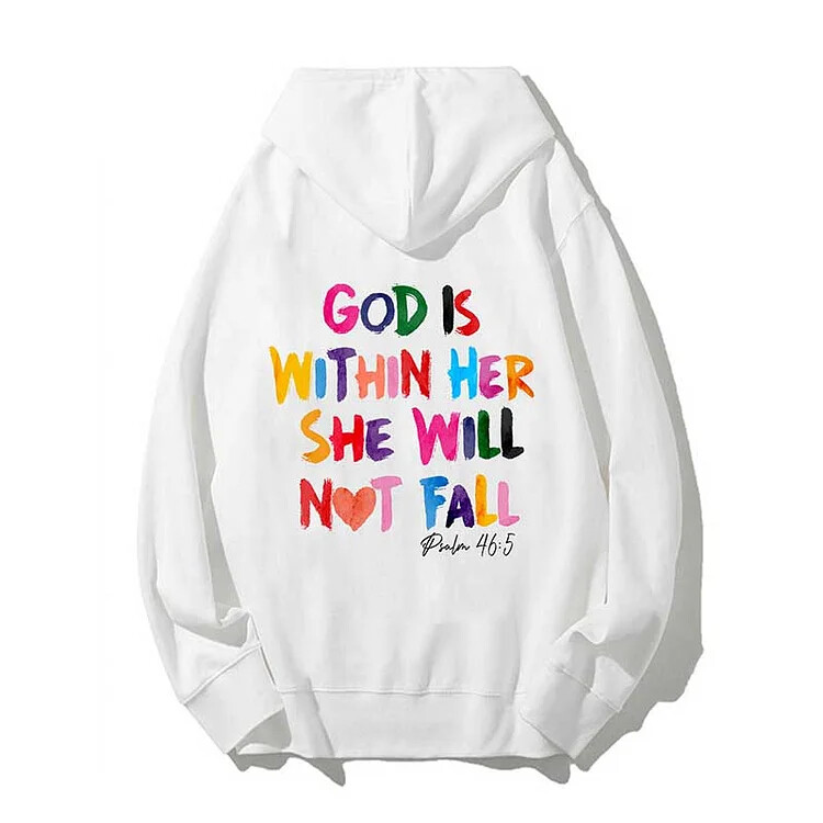 2024 New Good Thing Are Coming Imprimat Hanorac de modă pentru femeie din lână cu glugă, lejer, confortabil, ocazional, haine calde pentru femei