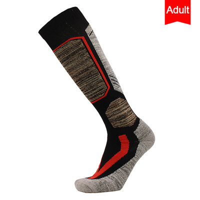 KoKossi ziemas termiskās garās caurules slēpes sabiezinātas zeķes dvieļu apakšdaļa, mīksta, nodilumizturīga āra sporta snovborda zeķes unisex