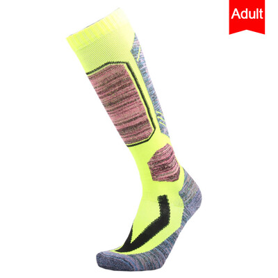 KoKossi ziemas termiskās garās caurules slēpes sabiezinātas zeķes dvieļu apakšdaļa, mīksta, nodilumizturīga āra sporta snovborda zeķes unisex