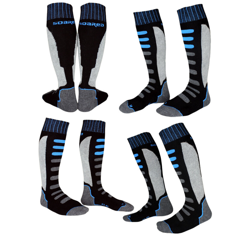 Unisex medvilninės šiltos slidinėjimo kojinės žieminės sportinės kojinės snieglenčių sportui dviračiu suaugusiems važinėjimui storesnės šiluminės kojinės