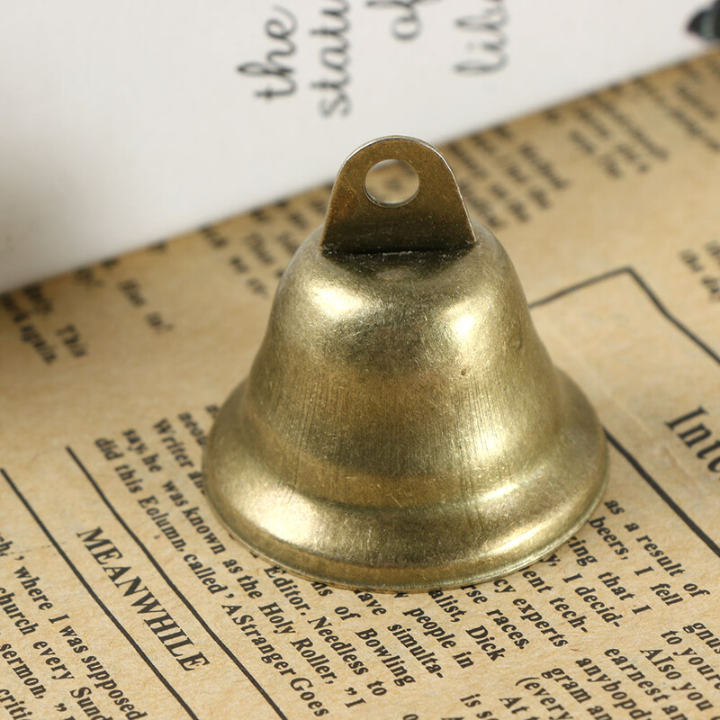 10 ks 38 mm zlaté rolničky Vianočné dekorácie na festivalové párty DIY výroba zvonkohry medené zvončeky vianočné dekorácie stromček novoročné dekorácie