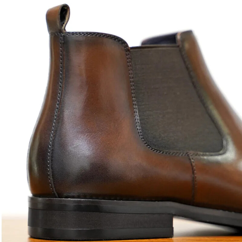 Nove klasične muške čizme u retro stilu Jesen Zima Muške čizme Elegantes Modni dizajn Muške cipele Udobne mekane tople Chelsea čizme