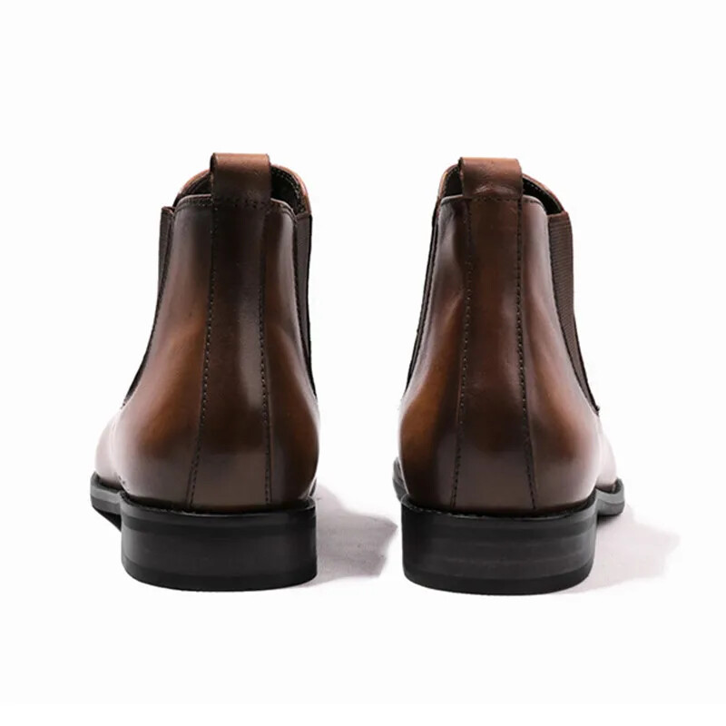 Nove klasične muške čizme u retro stilu Jesen Zima Muške čizme Elegantes Modni dizajn Muške cipele Udobne mekane tople Chelsea čizme