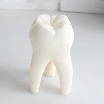 Μεγάλο 3D Dental Silicone Mould Simulation Teeth Aromatherapy Ρητίνη γύψου και σαπούνι ψησίματος στολίδι για πάρτι Home Art Deco