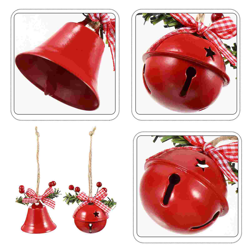 2 gab. Ziemassvētku zvani, milzu grabulīši, Ziemassvētku ballītes dekori, piekaramie rotājumi, koka piekariņi