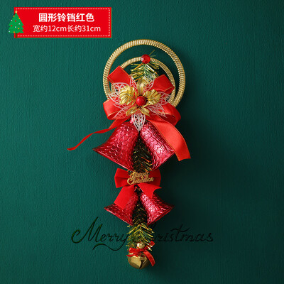 2023. aasta jõulukaunistused Rippuvad jõulupuu kaunistused Topeltkellade stseenide paigutus Poeaken Piduliku atmosfääri kaubad