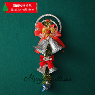 2023. aasta jõulukaunistused Rippuvad jõulupuu kaunistused Topeltkellade stseenide paigutus Poeaken Piduliku atmosfääri kaubad