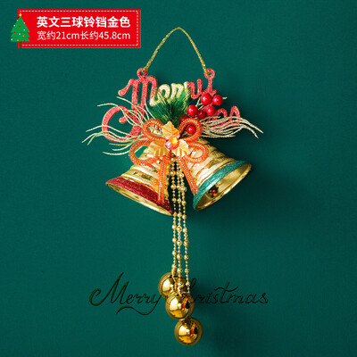 2023. aasta jõulukaunistused Rippuvad jõulupuu kaunistused Topeltkellade stseenide paigutus Poeaken Piduliku atmosfääri kaubad