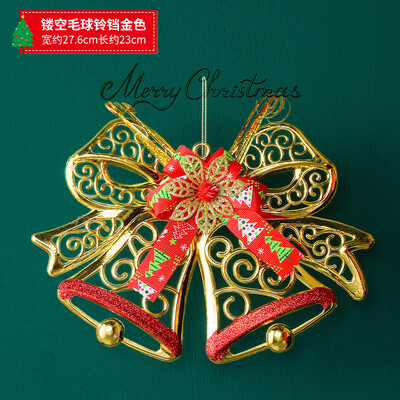 2023. aasta jõulukaunistused Rippuvad jõulupuu kaunistused Topeltkellade stseenide paigutus Poeaken Piduliku atmosfääri kaubad