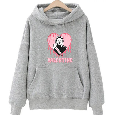 Michael Myerss Haddonfield High School Smiješne grafičke majice s kapuljačom Prevladavajuća Y2K majica s kratkim rukavima Jesenski puloveri od flisa Unisex Sudadere