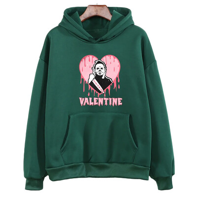 Michael Myerss Haddonfield High School Smiješne grafičke majice s kapuljačom Prevladavajuća Y2K majica s kratkim rukavima Jesenski puloveri od flisa Unisex Sudadere