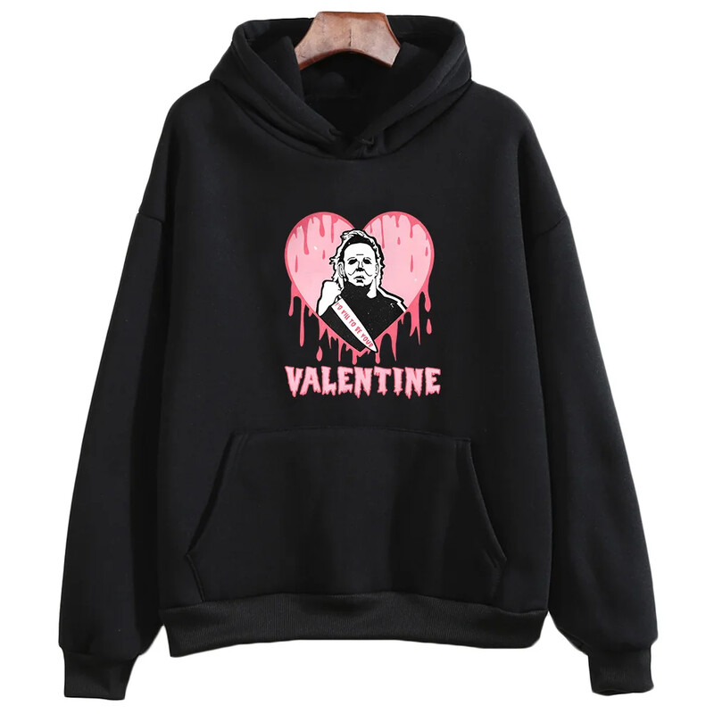 Michael Myerss Haddonfield High School Smiješne grafičke majice s kapuljačom Prevladavajuća Y2K majica s kratkim rukavima Jesenski puloveri od flisa Unisex Sudadere