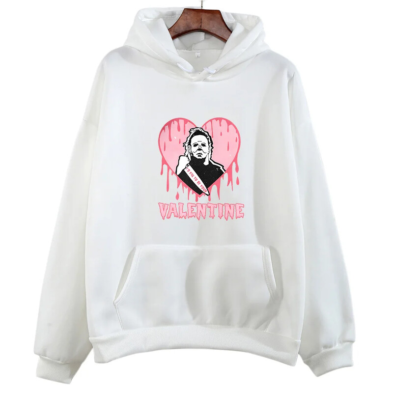 Michael Myerss Haddonfield High School Smiješne grafičke majice s kapuljačom Prevladavajuća Y2K majica s kratkim rukavima Jesenski puloveri od flisa Unisex Sudadere